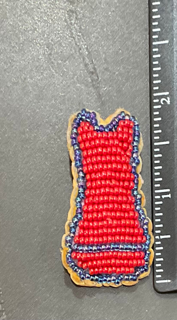 Red Dress Pins