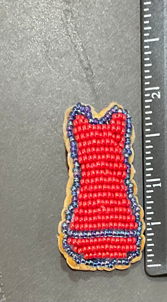 Red Dress Pins