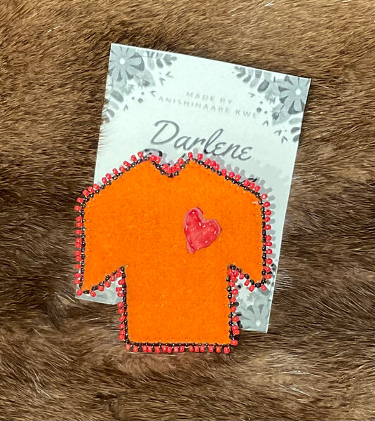 Orange Shirt Pins