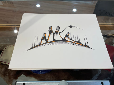 “The Beginning” Print