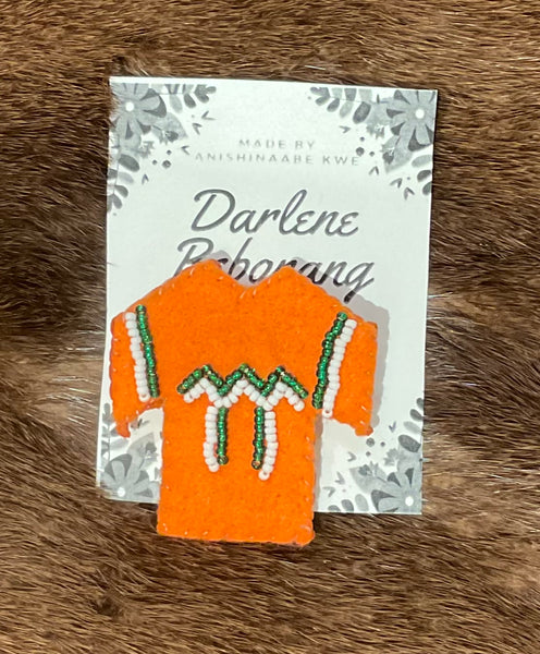 Orange Shirt Pins
