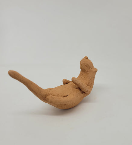 Clay Animal Figurines: Ngig (Otter)